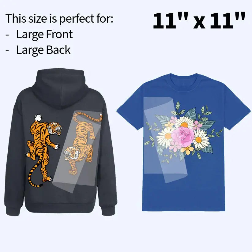 DTF Transfers By Size DTF Transfer Art