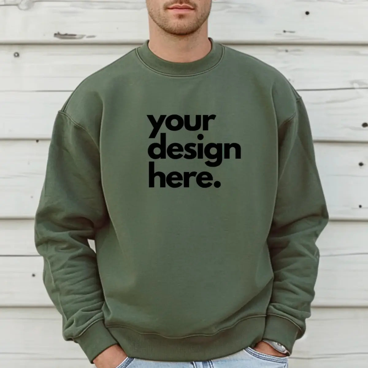 Custom Unisex Sweatshirts DTF Transfer Art